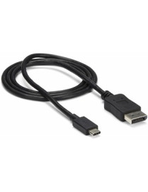 StarTech.com 3ft/1m USB C to DisplayPort 1.2 Cable 4K 60Hz - USB Type-C to DP Video Adapter Monitor Cable HBR2 - TB3 Compatible 