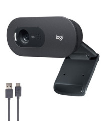 Logitech C505 Webcam - 30 fps - USB Type A - Retail - 1 Pack(s) - 1280 x 720 Video - Fixed Focus - Widescreen - Microphone - Not