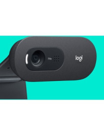 Logitech C505 Webcam - 30 fps - USB Type A - Retail - 1 Pack(s) - 1280 x 720 Video - Fixed Focus - Widescreen - Microphone - Not