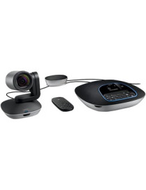 Logitech GROUP Video Conferencing System - 1920 x 1080 Video (Content) - 30 fps - USB - Wall Mountable, Tabletop