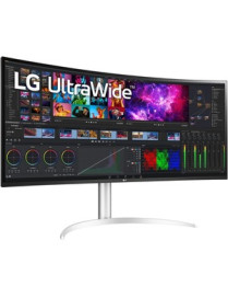 Lg Electronics LG 40WP95C-W 39.7" 5K2K WUHD Curved Screen LED LCD Monitor - 21:9 - Silver - 40" (1016 mm) Class - Nano In-plane 