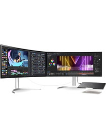 Lg Electronics LG 40WP95C-W 39.7" 5K2K WUHD Curved Screen LED LCD Monitor - 21:9 - Silver - 40" (1016 mm) Class - Nano In-plane 