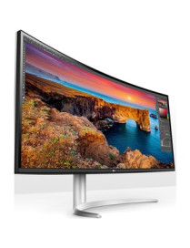 Lg Electronics LG 40WP95C-W 39.7" 5K2K WUHD Curved Screen LED LCD Monitor - 21:9 - Silver - 40" (1016 mm) Class - Nano In-plane 