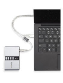 StarTech.com 7.1 USB Audio Adapter External Sound Card - Turn your laptop or desktop computer into a 7.1-channel home theater-re