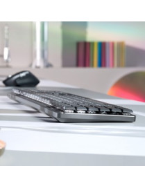 Logitech MX Mechanical Keyboard - Wireless Connectivity - Bluetooth - PC, Mac - Mechanical Keyswitch