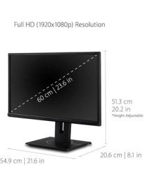 ViewSonic VG2440 23.6" Full HD LED LCD Monitor - 16:9 - Black - 24.00" (609.60 mm) Class - MVA technology - 1920 x 1080 - 16.7 M