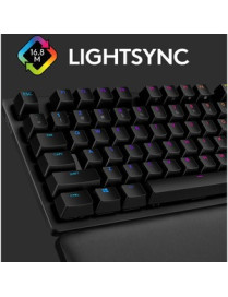 Logitech G513 CARBON LIGHTSYNC RGB Mechanical Gaming Keyboard with GX Red switches (Linear) - Cable Connectivity - USB 2.0 Inter