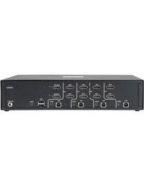 Tripp Lite B002-DP2A4 Secure 4-Port NIAP PP3.0-Certified DisplayPort KVM Switch - 4 Computer(s) - 1 Local User(s) - 3840 x 2160 