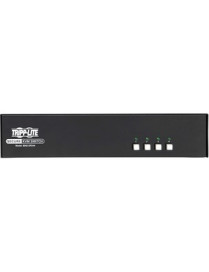 Tripp Lite B002-DP2A4 Secure 4-Port NIAP PP3.0-Certified DisplayPort KVM Switch - 4 Computer(s) - 1 Local User(s) - 3840 x 2160 