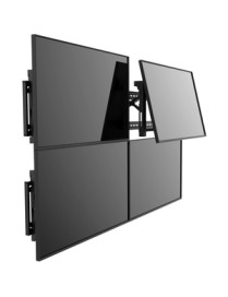 StarTech.com Video Wall Mount - For 45" to 70" Displays - Pop-Out Design - Micro-Adjustment - Steel - VESA Wall Mount - TV Video