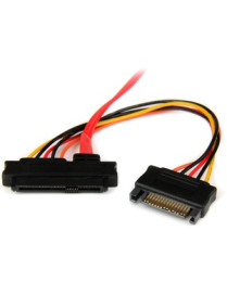 StarTech.com 50cm Internal Serial Attached SCSI Mini SAS Cable - SFF8087 to 4x SFF8482 - Connect a SAS Controller to 4 SAS drive