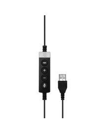 EPOS | SENNHEISER IMPACT SC 660 USB ML - Stereo - USB - Wired - 50 Hz - 18 kHz - On-ear - Binaural - 9.5 ft Cable - Noise Cancel