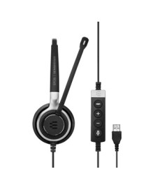 EPOS | SENNHEISER IMPACT SC 660 USB ML - Stereo - USB - Wired - 50 Hz - 18 kHz - On-ear - Binaural - 9.5 ft Cable - Noise Cancel