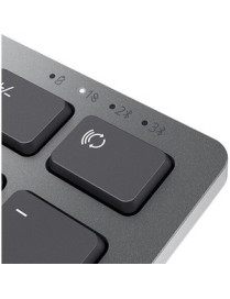 Dell Premier Multi-Device Wireless Keyboard And Mouse KM7321W - USB Wireless Bluetooth/RF - Titan Gray - USB Wireless Bluetooth/