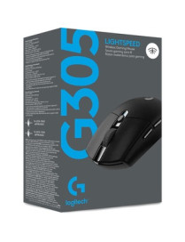 Logitech G305 Mouse - Wireless - Black