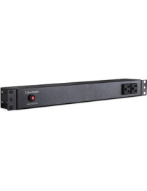 Cyber Power CyberPower PDU15B2F10R 12-Outlets PDU - Basic - NEMA 5-15P - 12 x NEMA 5-15R - 120 V AC - 1U - Vertical - Rack-mount