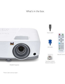 ViewSonic PA503X 3D Ready DLP Projector - 4:3 - 1024 x 768 - Front, Ceiling - 720p - 4500 Hour Normal Mode - 15000 Hour Economy 