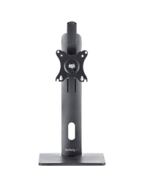 StarTech.com Free Standing Single Monitor Mount, Height Adjustable Ergonomic Monitor Desk Stand, For VESA Mount Displays up to 3