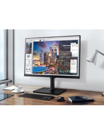 Samsung F27T450FQN 27" Full HD LCD Monitor - 16:9 - Black - 27" (685.80 mm) Class - In-plane Switching (IPS) Technology - 1920 x