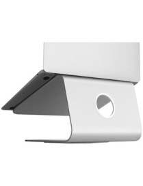 Rain Design mStand360 Laptop Stand w/ Swivel Base - Silver - mStand360 with swivel base transforms your notebook into a stylish 