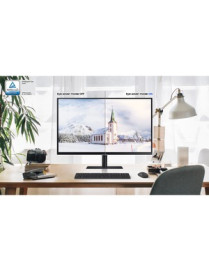 Samsung S32A804NMN 32" 4K UHD LCD Monitor - 16:9 - Black - 32" (812.80 mm) Class - Vertical Alignment (VA) - 3840 x 2160 - 1.07 