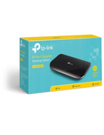 Tp Link TP-Link TL-SG1008D 8-port Unmanaged Gigabit Switch - 8 Ports - Gigabit Ethernet - 10/100/1000Base-T - 2 Layer Supported 