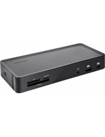 Kensington SD4900P Docking Station - for Notebook/Monitor - 60 W - USB Type C - 6 x USB Ports - USB Type-C - Network (RJ-45) - H