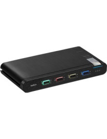 Belkin 2nd Gen Secure KVM Switch, 4-Port Single Head w/ CAC - 4 Computer(s) - 1 Local User(s) - 3840 x 2160 - 11 x USBHDMI - Des