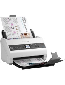 Epson DS-730N Sheetfed Scanner - 600 dpi Optical - 8-bit Color - 8-bit Grayscale - 40 ppm (Mono) - 40 ppm (Color) - Duplex Scann