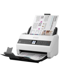 Epson DS-730N Sheetfed Scanner - 600 dpi Optical - 8-bit Color - 8-bit Grayscale - 40 ppm (Mono) - 40 ppm (Color) - Duplex Scann