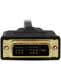 StarTech.com 6ft (2m) Micro HDMI to DVI Cable, Micro HDMI to DVI Adapter Cable, Micro HDMI Type-D to DVI-D Monitor/Display Conve