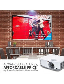 ViewSonic PA503S 3D Ready DLP Projector - 4:3 - 800 x 600 - Front, Ceiling - 576p - 4500 Hour Normal Mode - 15000 Hour Economy M