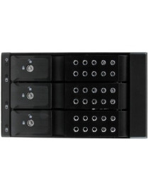 StarTech.com 3 Bay Aluminum Trayless Hot Swap Mobile Rack Backplane for 3.5in SAS II/SATA III - 6 Gbps HDD - Easily connect and 