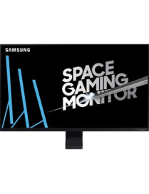 Samsung Space 31.5" WQHD WLED Gaming LCD Monitor - 16:9 - Black - 32" (812.80 mm) Class - Vertical Alignment (VA) - 2560 x 1440 