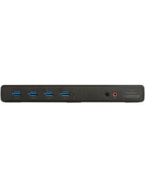 Visiontek VT4000 Dual 4K USB Dock - for Notebook/Tablet PC/Desktop PC - USB Type C - 7 x USB Ports - 6 x USB 3.0 - Network (RJ-4