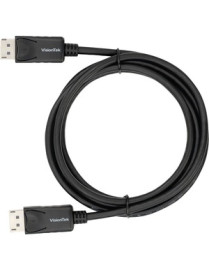 VisionTek DisplayPort to DisplayPort 2M Cable (M/M) - 6.6 ft DisplayPort A/V Cable for Audio/Video Device, Monitor, Projector, T