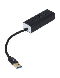 VisionTek USB 3.0 4 Port Hub - USB 3.0 - External - 4 USB Port(s) - 4 USB 3.0 Port(s) - PC, Mac