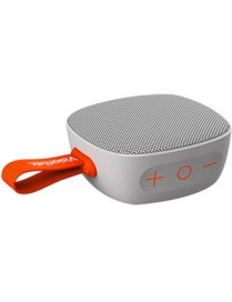 VisionTek Sound Cube Portable Bluetooth Speaker System - Gray - TrueWireless Stereo - Near Field Communication - Battery Recharg