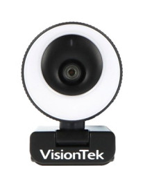 VisionTek VTWC40 Webcam - 2 Megapixel - 60 fps - USB 2.0 - 1920 x 1080 Video - CMOS Sensor - Auto-focus - Microphone