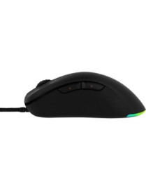 Visiontek OCPC MR44 Gaming Mouse - Optical - Cable - Black - USB Type A - 16000 dpi - Right-handed Only