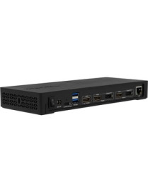 VisionTek VT7400 Docking Station - for Notebook - 180 W - USB Type C - 3 Displays Supported - 4K - 4096 x 2160 - 7 x USB Ports -