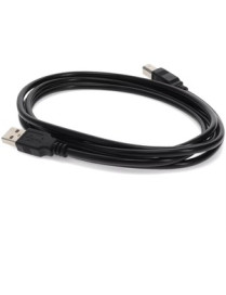 AddOn USB Extension Data Transfer Cable - 3 ft USB Data Transfer Cable for Scanner, Hub, Printer - First End: USB 2.0 Type A - M