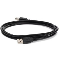 AddOn USB Extension Data Transfer Cable - 3 ft USB Data Transfer Cable for Scanner, Hub, Printer - First End: USB 2.0 Type A - M