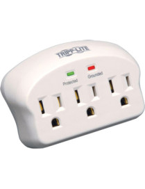 Tripp Lite SK3-0 3-Outlets Surge Suppressor - 3 x NEMA 5-15R - 1.88 kVA - 660 J - 120 V AC Input - 120 V AC Output