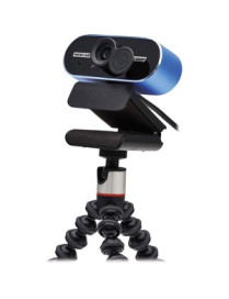 Tripp Lite AWC-002 Webcam - 2 Megapixel - 30 fps - Black, Blue - USB 2.0 - 1920 x 1080 Video - Microphone - Notebook, Computer, 