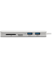 Tripp Lite U442-DOCK11-S Docking Station - for Notebook/Tablet/Smartphone - 60 W - USB Type C - 2 x USB Ports - Network (RJ-45) 