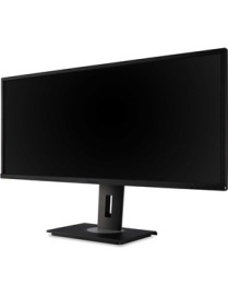 ViewSonic VG3448 34" WQHD LCD Monitor - 16:9 - Black - 34" (863.60 mm) Class - SuperClear VA - 3440 x 1440 - 5 ms - HDMI - Displ