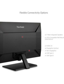 ViewSonic VX4381-4K 42.5" 4K UHD LED LCD Monitor - 16:9 - Black - 43.00" (1092.20 mm) Class - Multi-domain Vertical Alignment (M