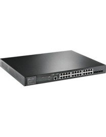 Tp Link TP-Link JetStream TL-SG3428XMP Ethernet Switch - 24 Ports - Manageable - 3 Layer Supported - Modular - 34.40 W Power Con