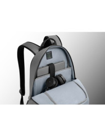 Dell EcoLoop Urban CP4523G Carrying Case (Backpack) for 15" Notebook - Gray - Weather Resistant - Plastic, 420D Ballistic Fabric